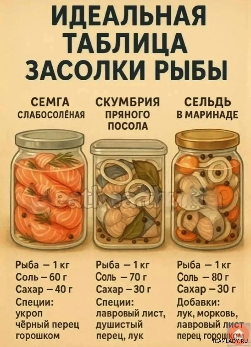 Рыбу посолить? Запросто