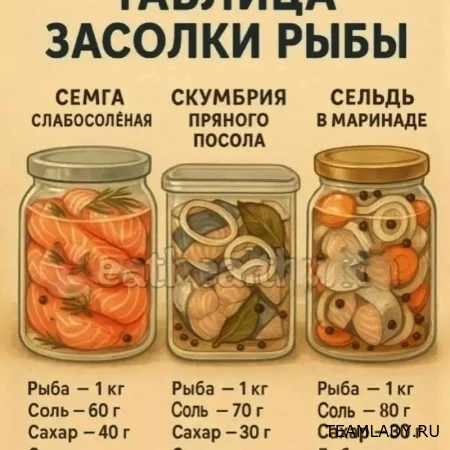 Рыбу посолить? Запросто